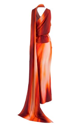 Top with Scarf Detail - LaQuan Smith