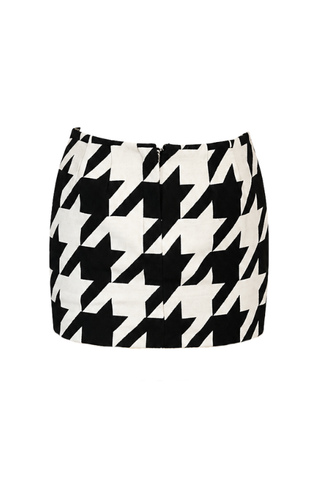 Low Rise Mini Skirt - LaQuan Smith
