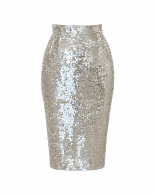 Sequin Pencil Skirt