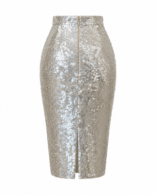 Sequin Pencil Skirt