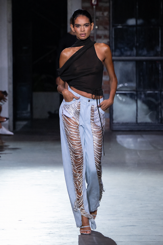 Top with Scarf Detail