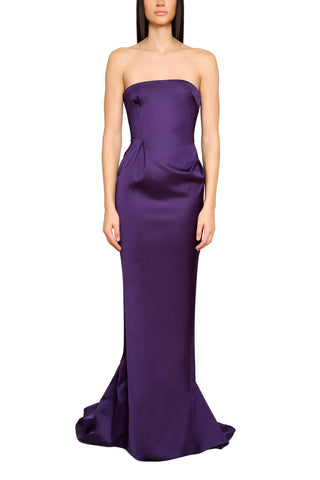Strapless Column Gown - LaQuan Smith