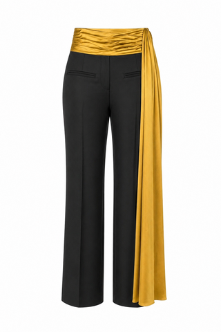 Tailored Pant with Sash Waistband