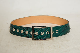 Thin Croc Belt