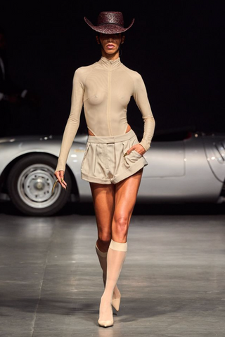 Long Sleeve Bodysuit - LaQuan Smith
