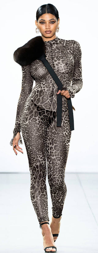 Animalia Catsuit - LaQuan Smith